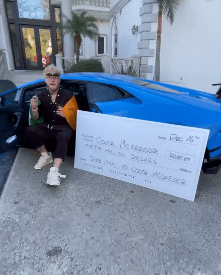  Paul posted an expletive-laden Instagram video where he once again called out McGregor but this time showed him a contract he claims is worth $50m