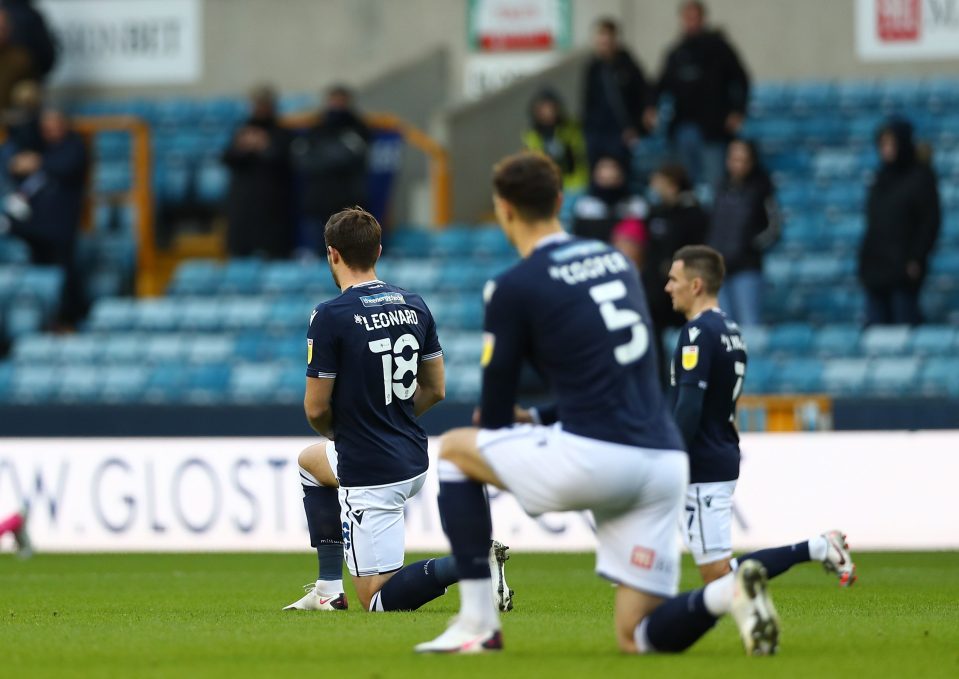  Millwall released a statement saying they were dismayed and saddened by events