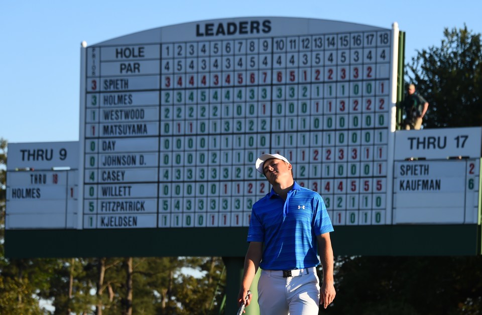 Spieth's meltdown in 2016 is arguably the most catastrophic