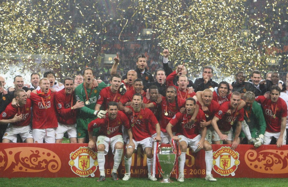 Ronaldo was part of United's incredible Champions League and Premier League winning squad in 2008 before he left a year later