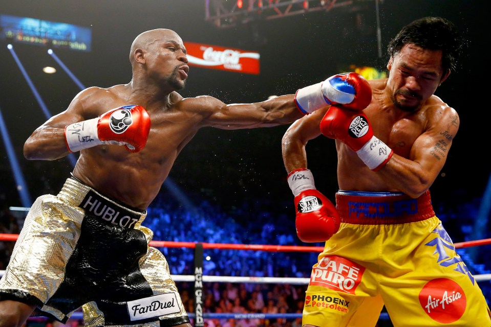 Mayweather got the best of Pacquiao last time they met in the ring, but now the Filipino may have an opportunity to get revenge