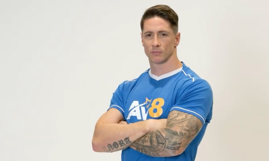  Fernando Torres has bulked up considerably since hanging up his boots