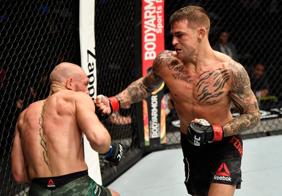  Poirier took his chance to exact revenge after their UFC 178 meeting