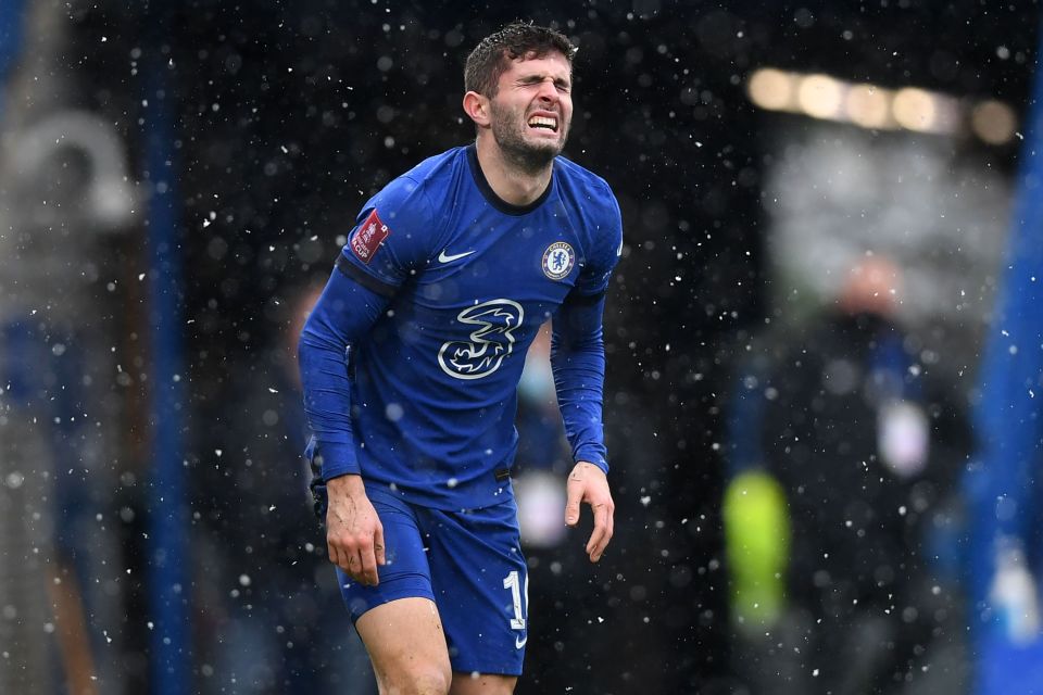 Pulisic scored the second to wrap up the first leg
