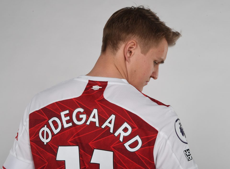  Odegaard has signed for Arsenal on loan from Real Madrid