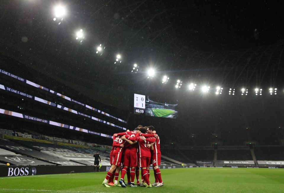  It was more like it from Liverpool as they thumped Tottenham in north London