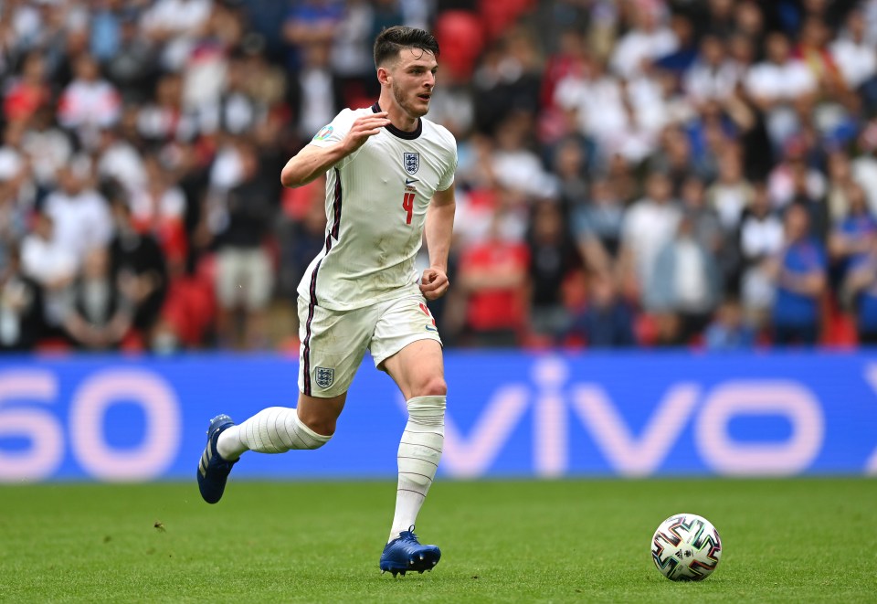 Rice has become an important player for England, as well as West Ham