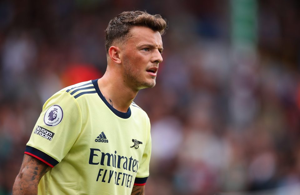 White has impressed for Arsenal in recent weeks but misses out