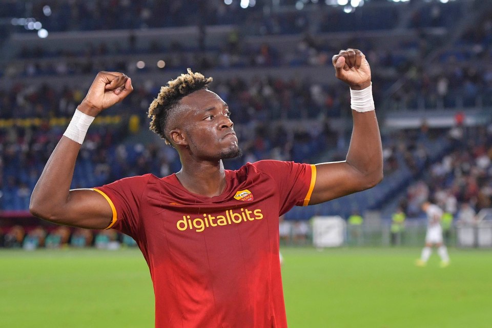 Abraham can't stop scoring for Roma