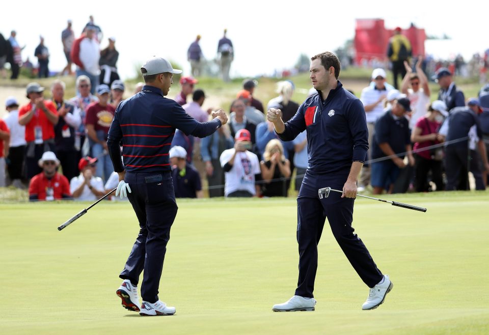 The Americans turned on the style