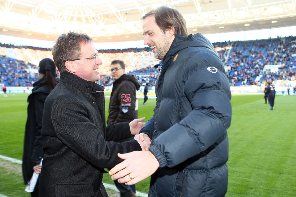 Tuchel got his first opportunity as a coach under Rangnick