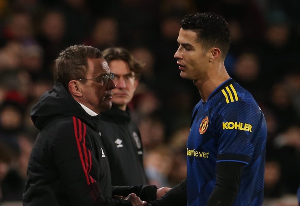 Ronaldo made his feelings clear