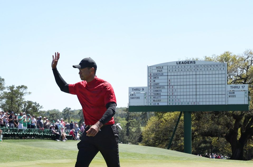 Woods announced he would be competing in the 2025 Masters - but all was not as it seemed