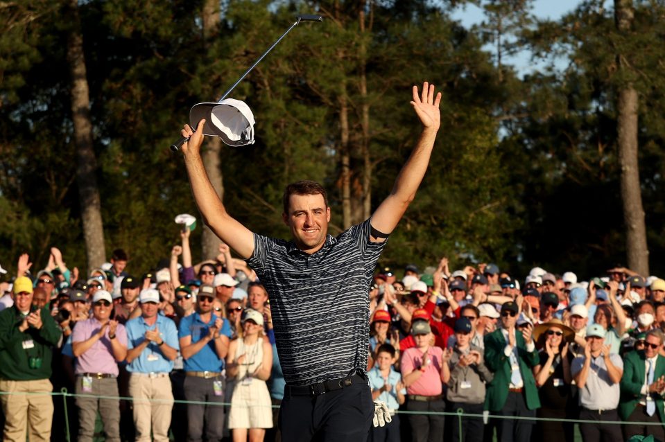 Scheffler is the red hot favourite for Masters glory this year