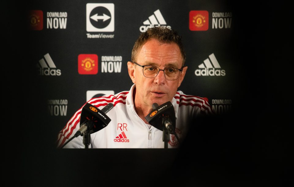 Rangnick addressed a host of topics at his press conference on Friday
