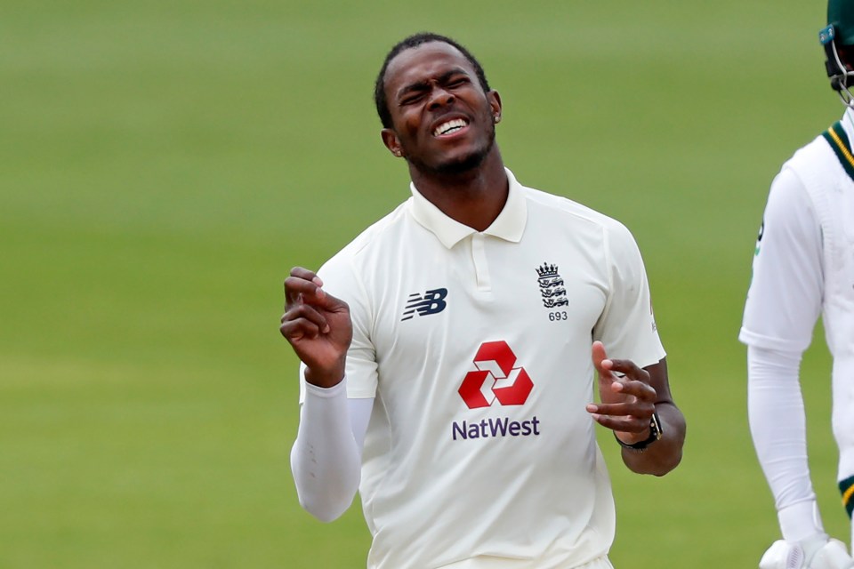 Jofra Archer has been ruled out until 2022