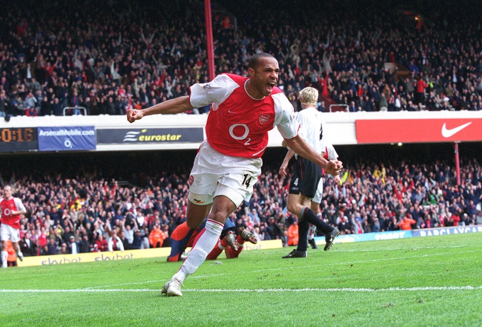Henry is Arsenal's record scorer, who was also a scorer of great goals