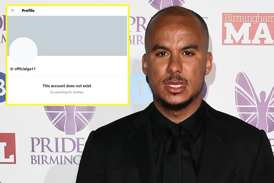  Gabby Agbonlahor deleted his social media account after receiving racist abuse