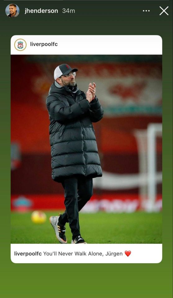  Van Dijk also quoted the Liverpool post