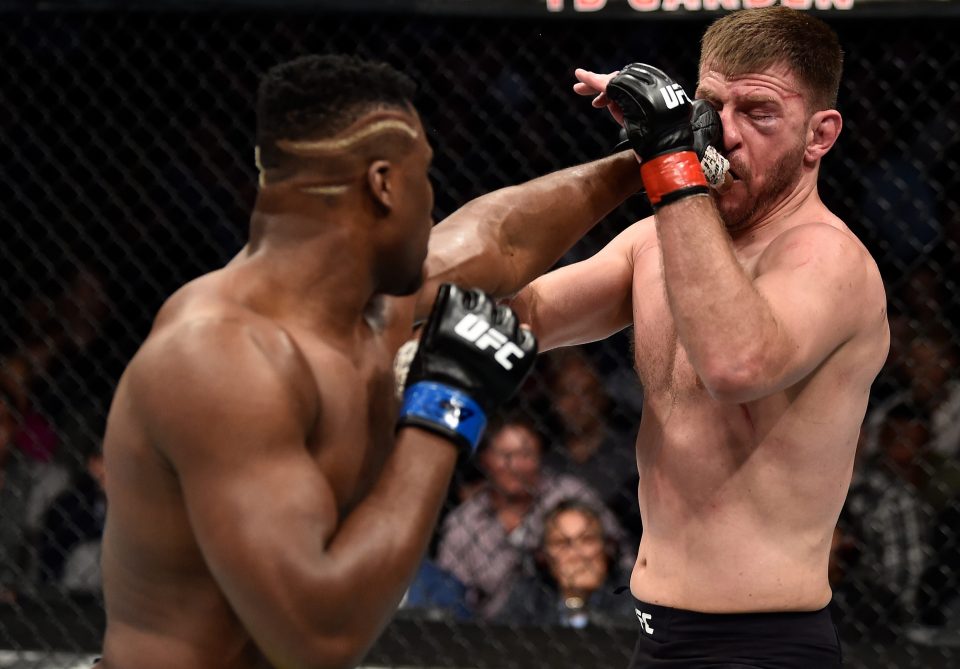 Former champion Stipe Miocic felt the power of Ngannou when he lost his title to him in March 2021