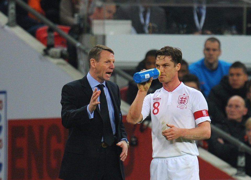  Parker captained England - could he one day lead the Three Lions out as manager?