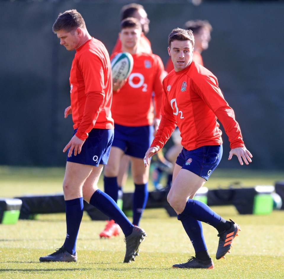  George Ford and Owen Farrell have formed a seemingly unbreakable axis in midfield for England