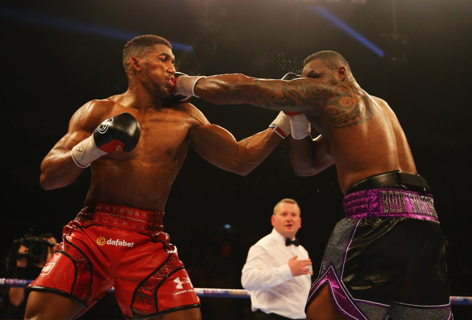  Whyte himself had the future world champion hurt in 2015 after a booming left hook