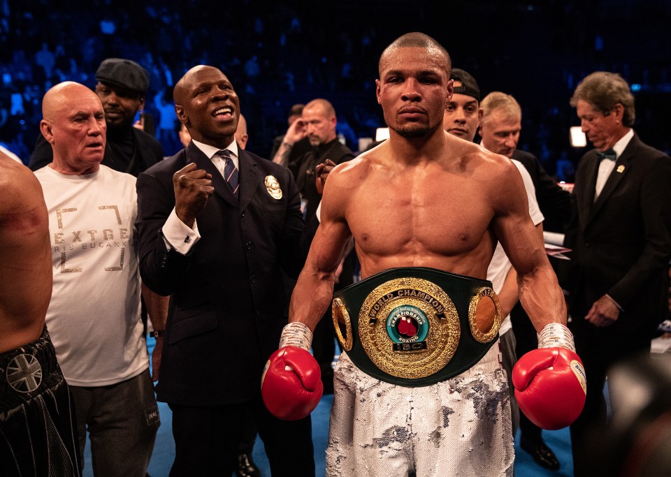 Eubank Sr was very vocal about his son as he made his way through the pro ranks, almost acting as a promoter