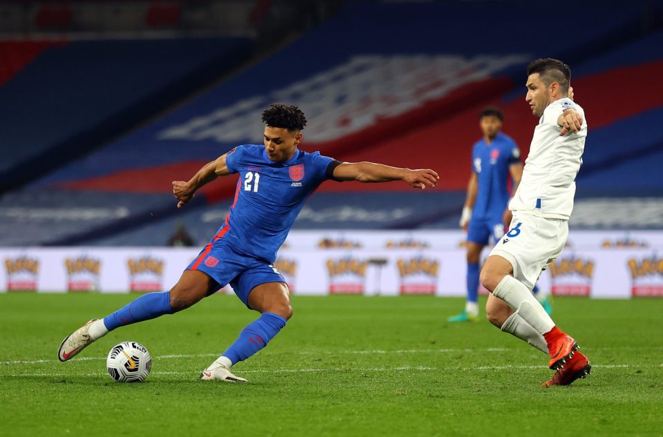 Watkins scored on his England debut last season
