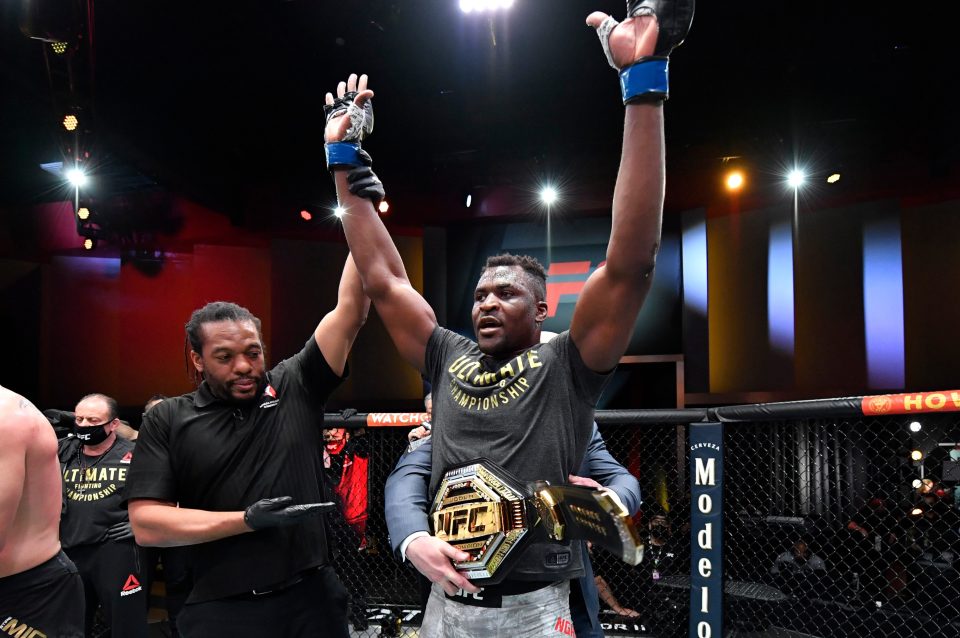  Ngannou is the current UFC heavyweight champion and puts his title on the line at UFC 270