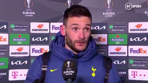  Lloris branded Spurs' display a 'disgrace' following the match
