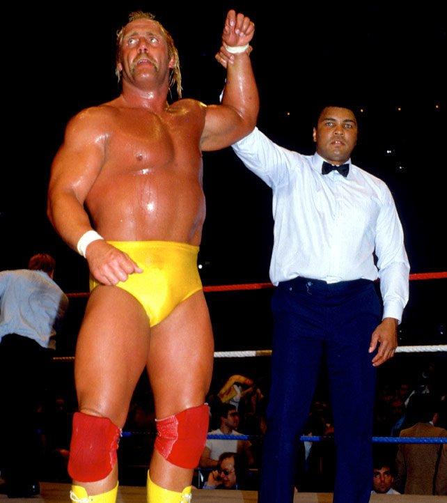  Ali was a special guest referee in the main event match of WrestleMania 1