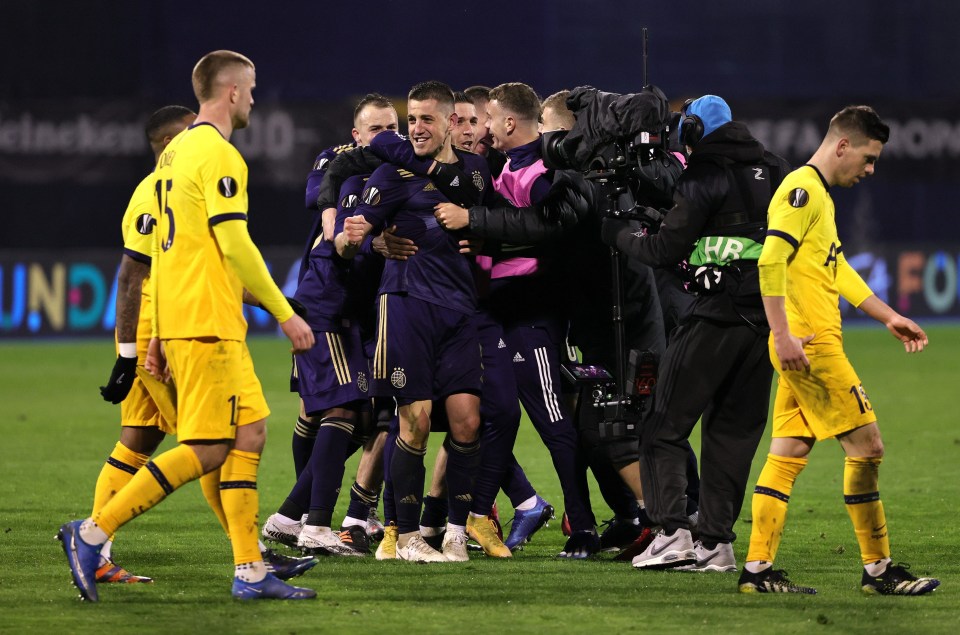 Dier couldn't stop Zagreb from scoring three unanswered goals in the second leg