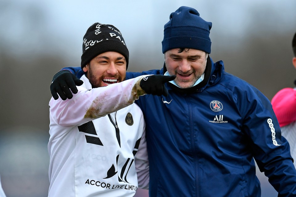  Neymar and Poch are thriving together in Paris