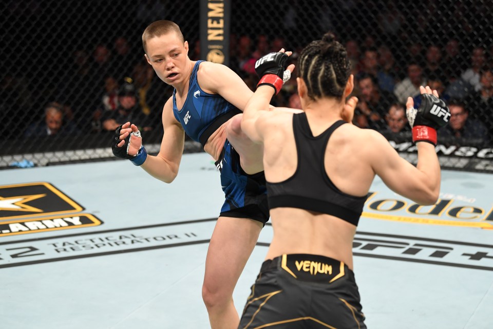 Namajunas has KO'd some of the best fighters of all time