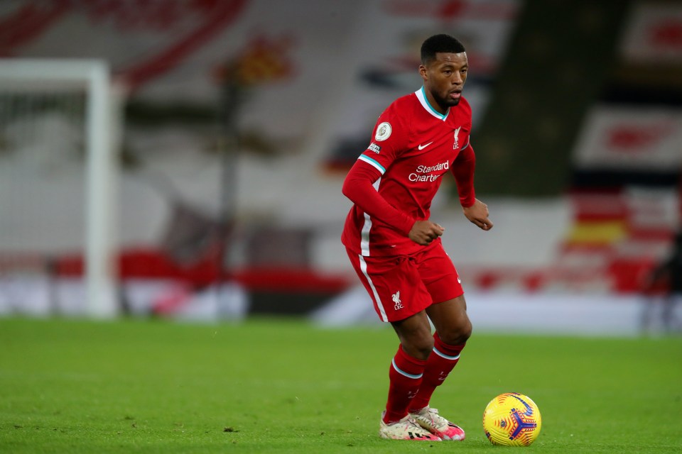 Wijnaldum has made over 200 appearances for Liverpool in a five-year spell