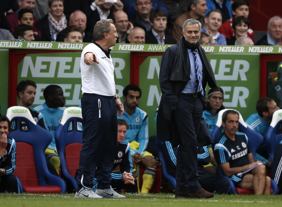 Neil Warnock has a good relationship with Mourinho