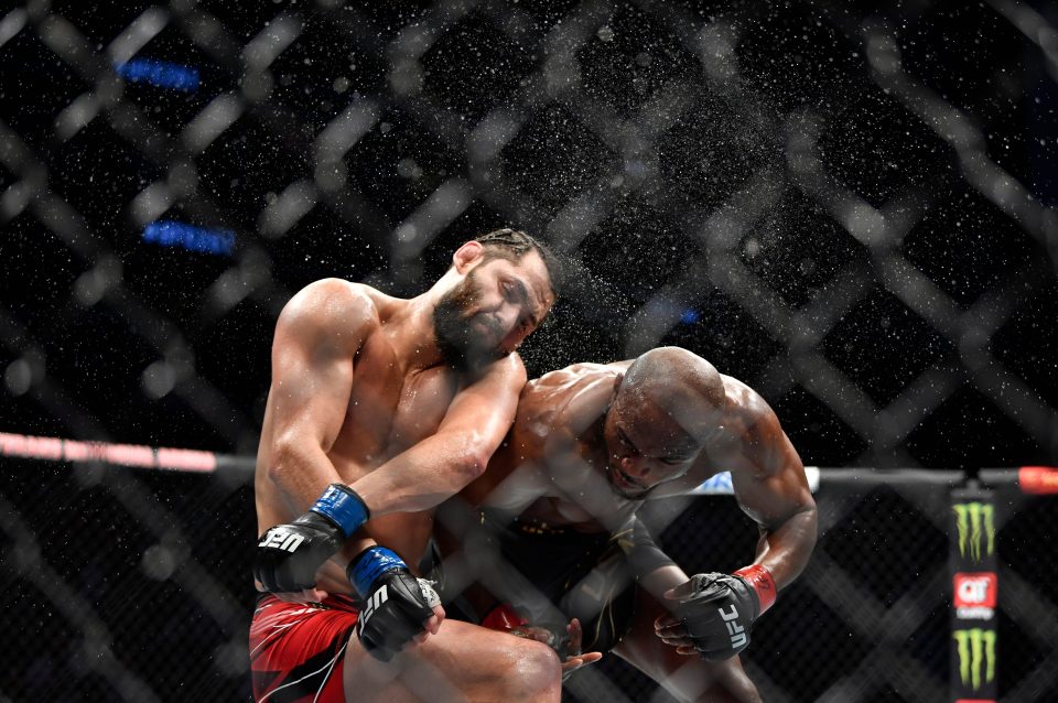 Usman knocked out Jorge Masvidal to retain his welterweight title