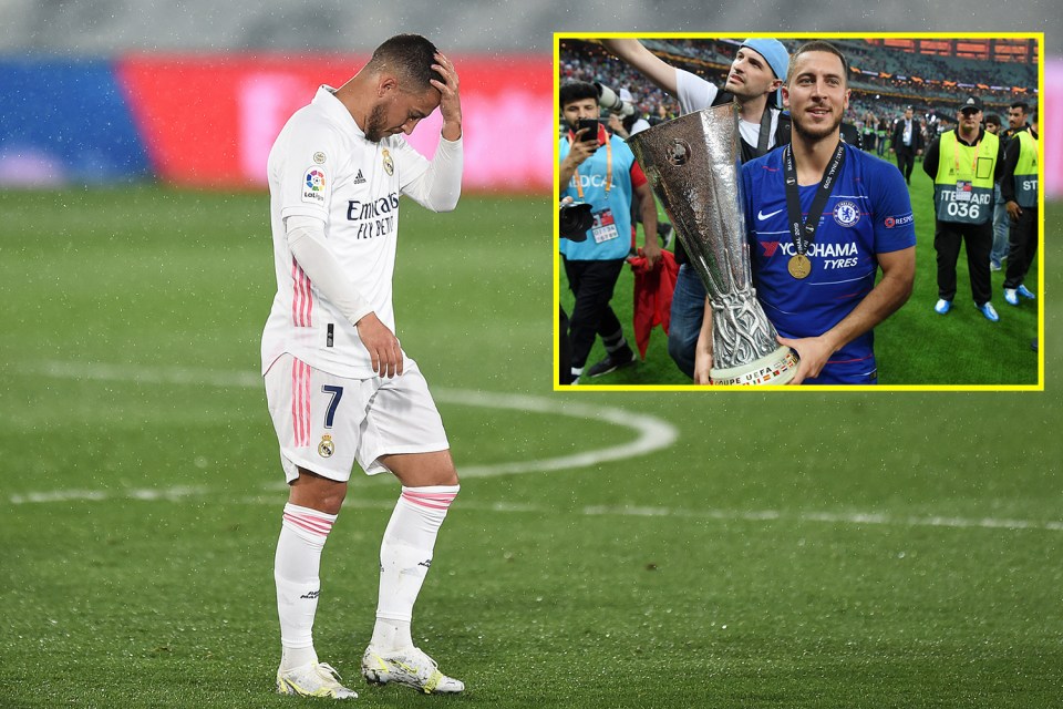 Hazard has been a different player since leaving Chelsea
