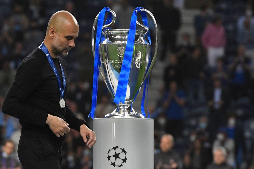 But Guardiola is still yet to win it with City