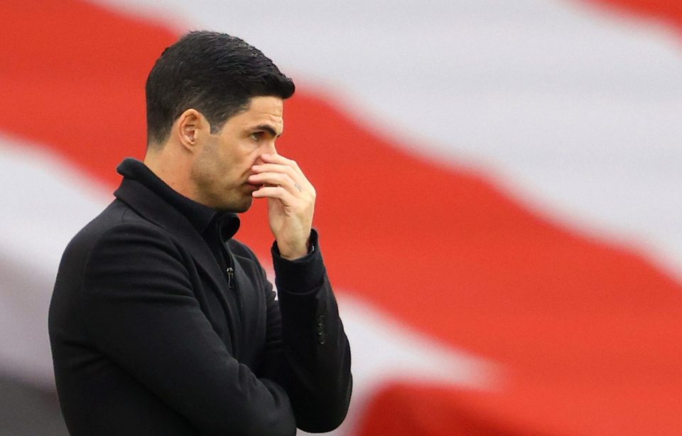 Arteta has a big rebuilding job on his hands at Arsenal