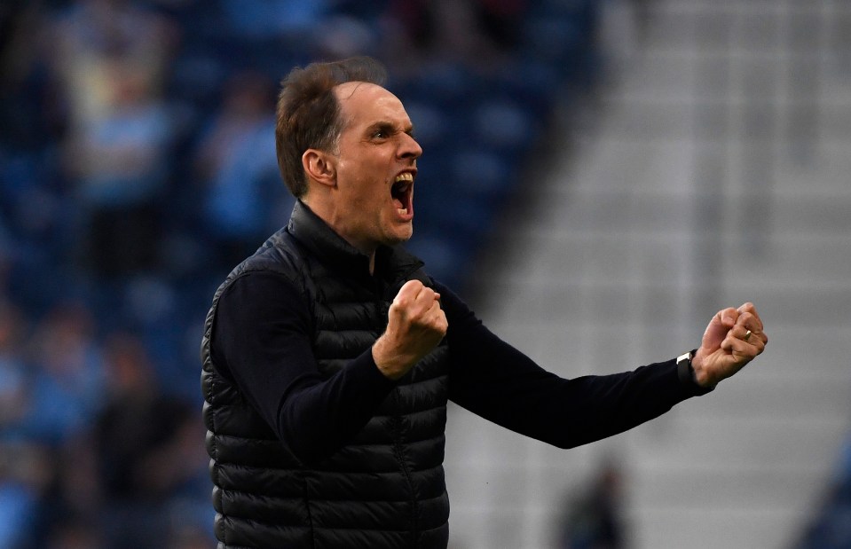 Tuchel celebrated like a Chelsea fan when Havertz opened the scoring