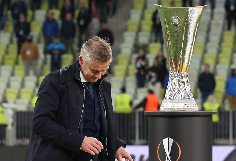 Solskjaer failed to lead United to a first major trophy in four years on Wednesday night