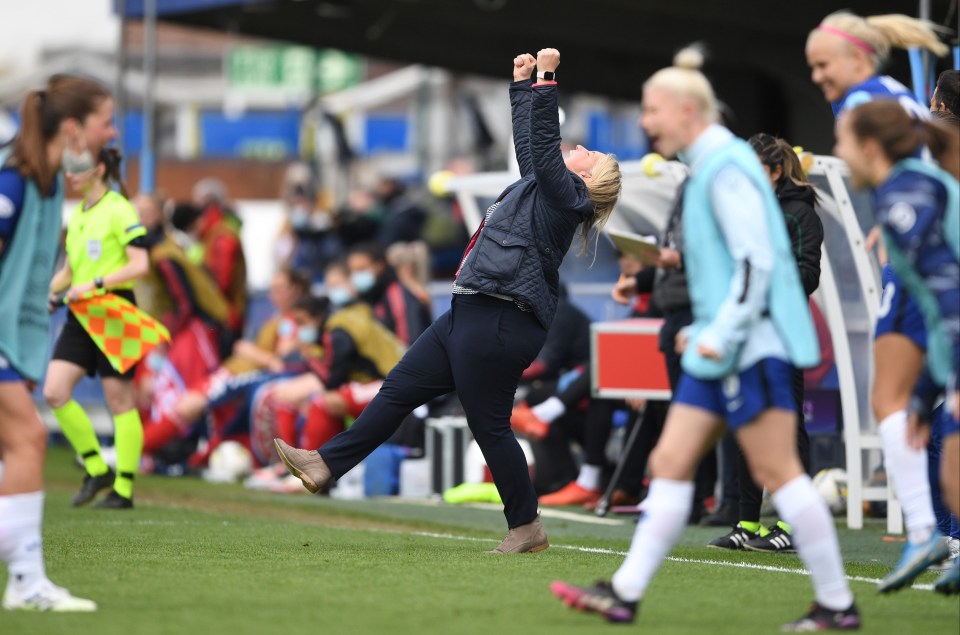 Manager Hayes was delighted after the final whistle