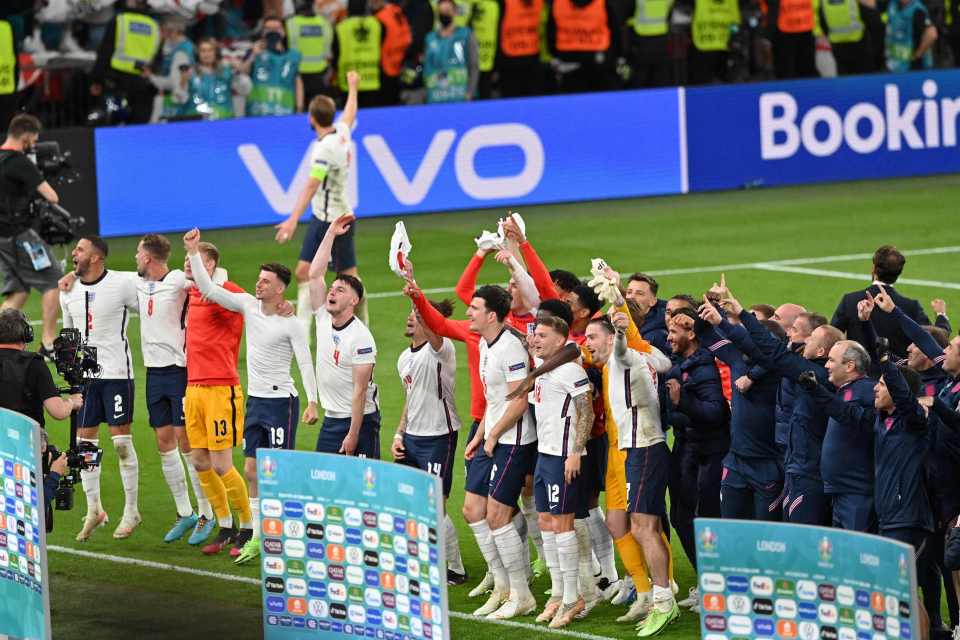 Sweet Caroline became the unofficial anthem of the England team