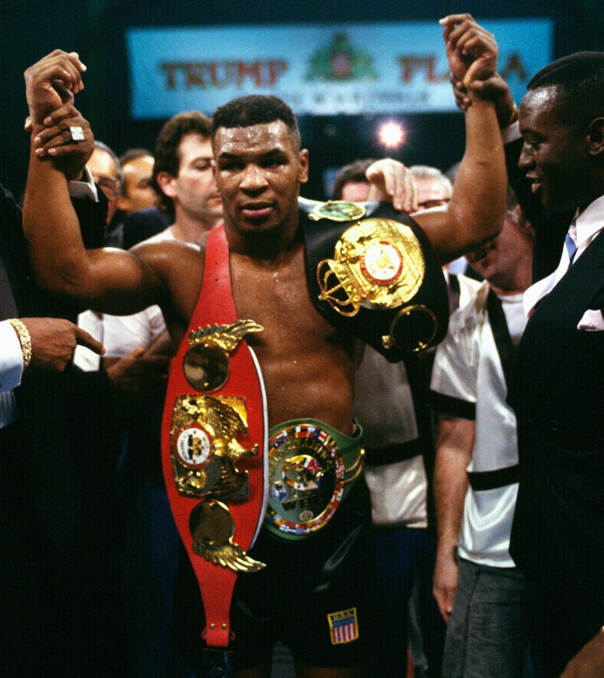 Tyson is the former undisputed heavyweight world champion and one of the most famous people in the world