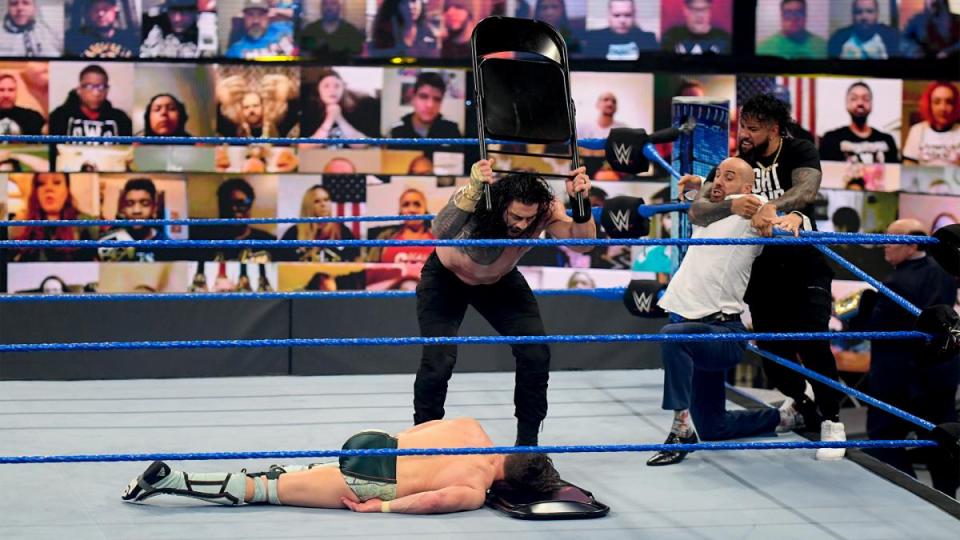 Chair shots, especially to the head, are now rare in WWE