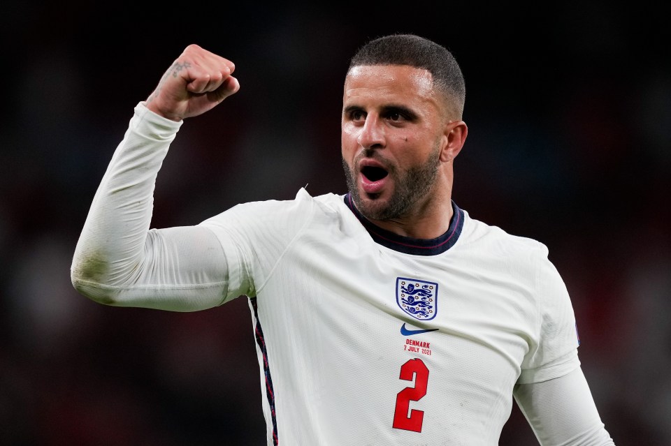Mourinho loved what he saw from Walker at Euro 2020