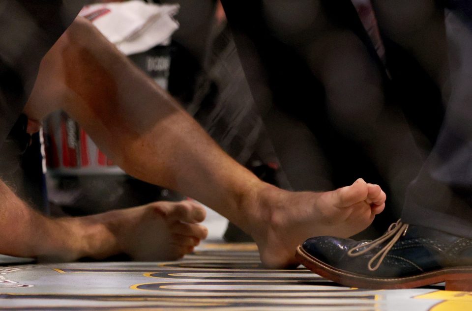 McGregor is currently recovering from a nasty leg break