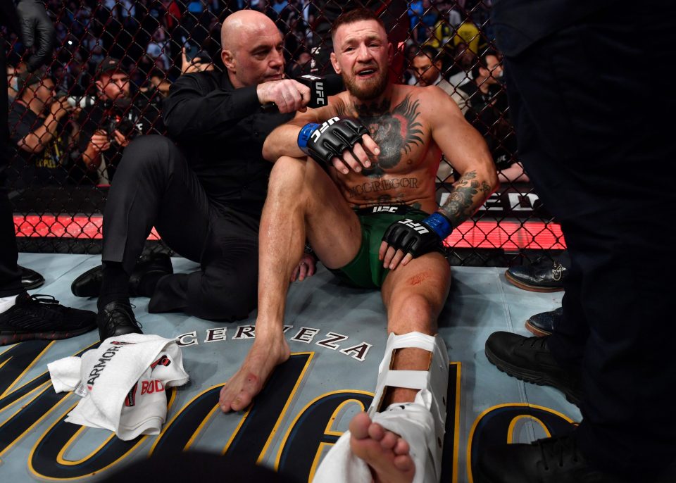 McGregor hasn't fought since 2021